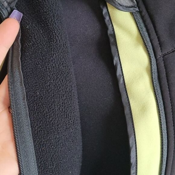 Free Country M Black & Lime Green Full-Zip Jacket - Picture 7 of 7